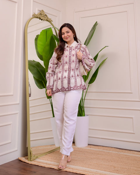 KOSHA THREADWORK SHIRT main image 1