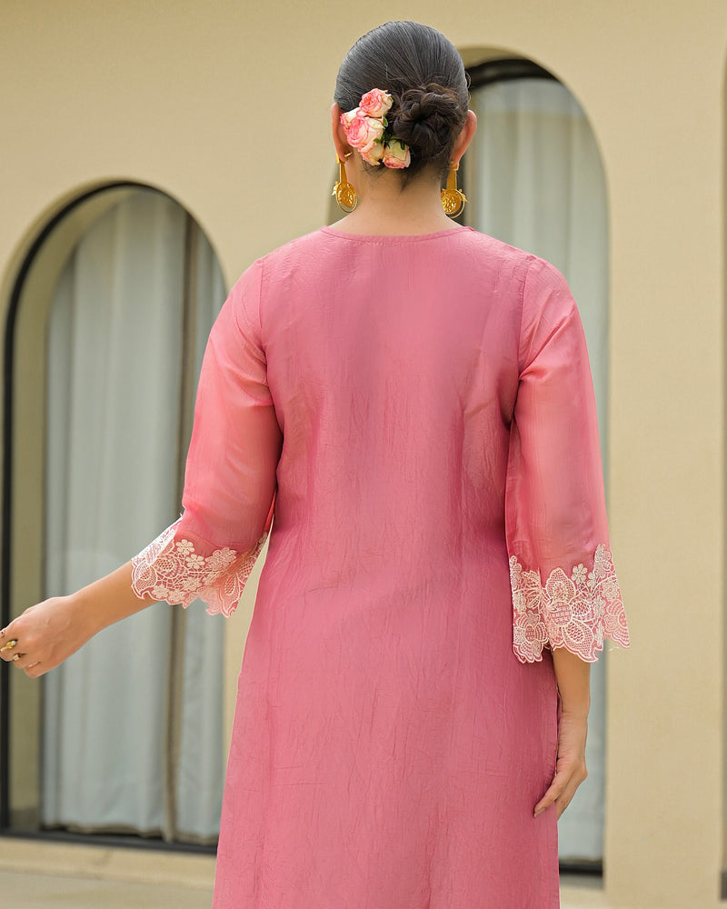 Wild Orchid Pakistani Handwork Premium Crush Suit