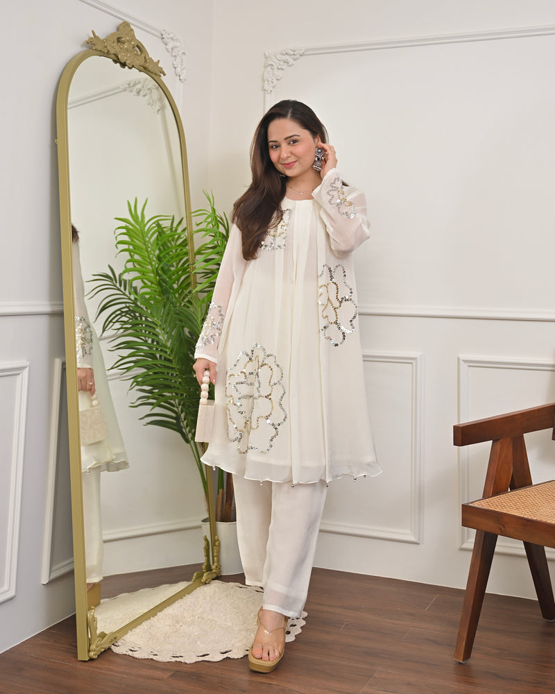 Pearl Noor Chinnon Handwork Festive Co-ord