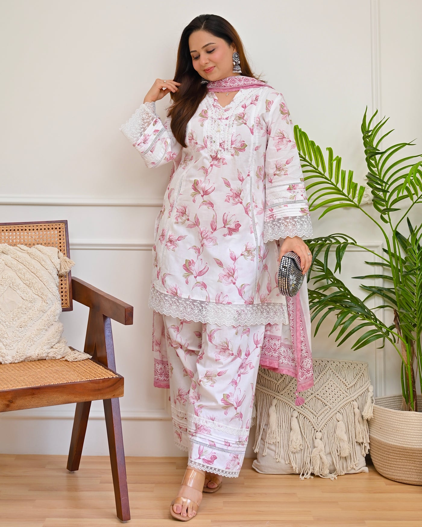 Noor-e-Gul Cotton Farshi Salwar Suit