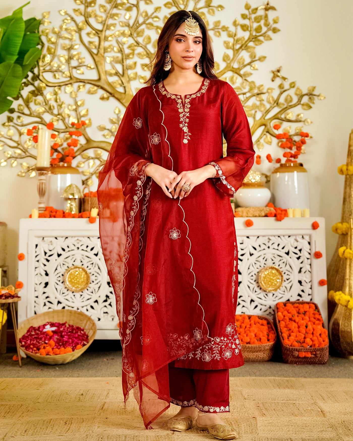 Ruhani Gul Premium Silk Festive Suit