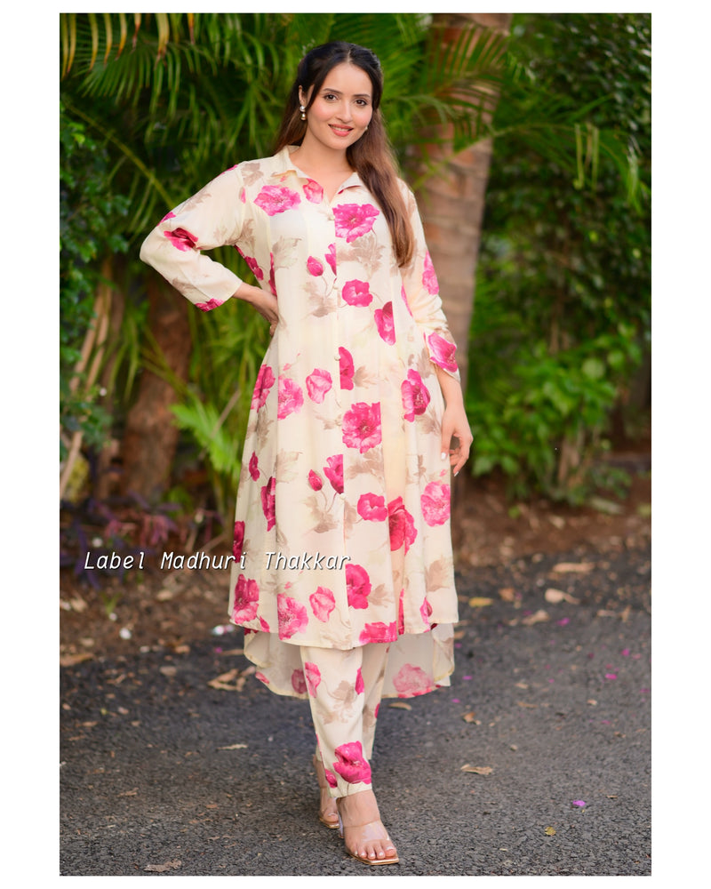 Ivory Rose Muslin Co-ord