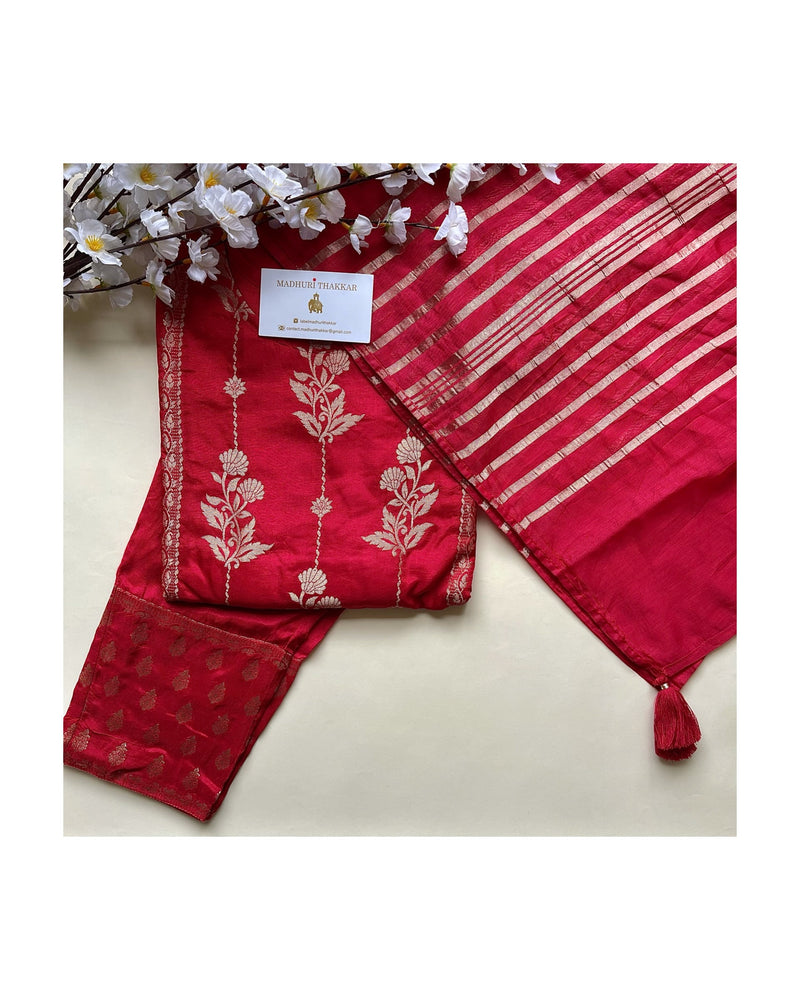 Red Silk Set